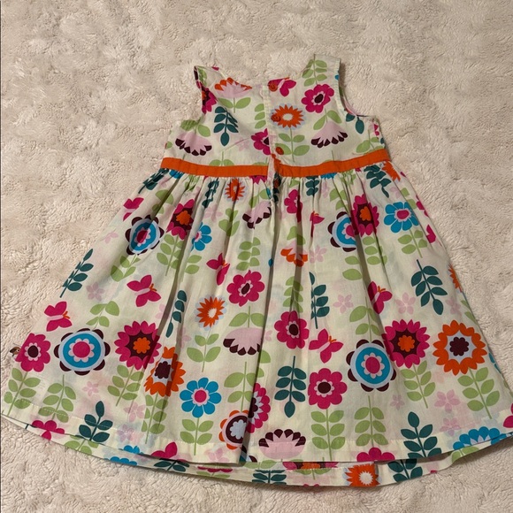 Tiny Tillia - Colorful Floral Kids Dress - Picture 3 of 4